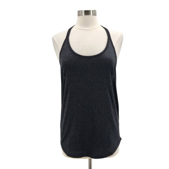 NEW Icyzone Womens Medium Top Dark Heather Gray Racerback Activewear Tank Top - Picture 10 of 10